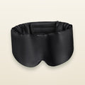 VelvetMoon silk sleep mask in black